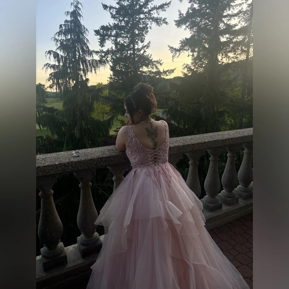 Pink Prom Dress - Picture 2 of 3